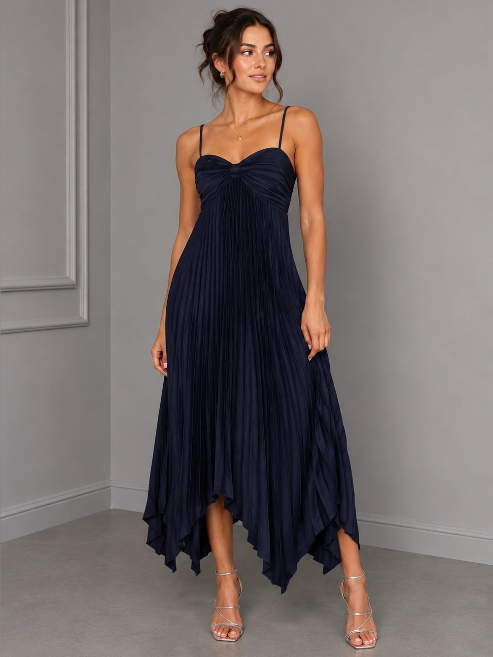 PETAL & PUP VIKKI DRESS - NAVY B326